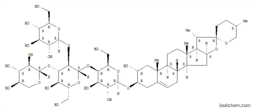 b-D-Galactopyranoside, (2a,3b,25S)-2-hydroxyspirost-5-en-3-yl O-b-D-glucopyranosyl-(1®2)-O-[b-D-xylopyranosyl-(1®3)]-O-b-D-glucopyranosyl-(1®4)- (9CI)