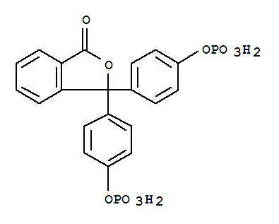 [4-[3-oxo-1-(4-phosphonooxyphenyl)-2-benzofuran-1-yl]phenyl] dihydrogen phosphate