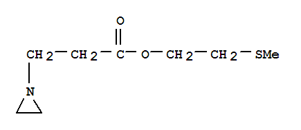 1-Aziridinepropanoicacid, 2-(methylthio)ethyl ester cas  24116-26-5