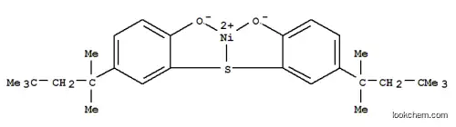 Molecular Structure of 27574-34-1 (Nickel, [[2,2'-(thio-kS)bis[4-(1,1,3,3-tetramethylbutyl)phenolato-kO]](2-)]-)