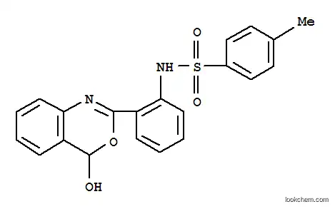 Molecular Structure of 32020-49-8 (Benzenesulfonamide,N-[2-(4-hydroxy-4H-3,1-benzoxazin-2-yl)phenyl]-4-methyl-)