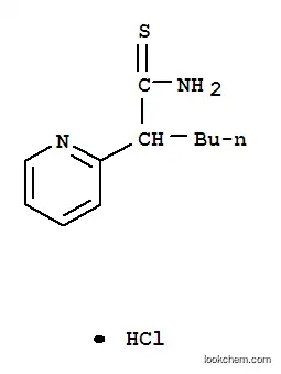 Molecular Structure of 32081-38-2 (2-butylsulfanyl-2-pyridin-2-yl-acetamide hydrochloride)