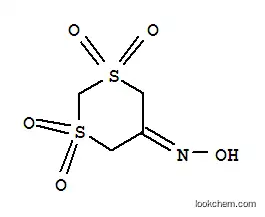 Molecular Structure of 33024-66-7 (N-hydroxy-1,3-dithian-5-imine 1,1,3,3-tetraoxide)