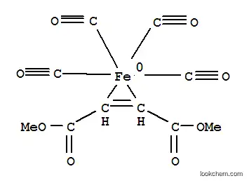 Molecular Structure of 33248-78-1 (Iron,tetracarbonyl[(2,3-h)-dimethyl 2-butenedioate]-)