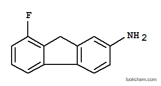 Molecular Structure of 363-14-4 (8-fluoro-9H-fluoren-2-amine)