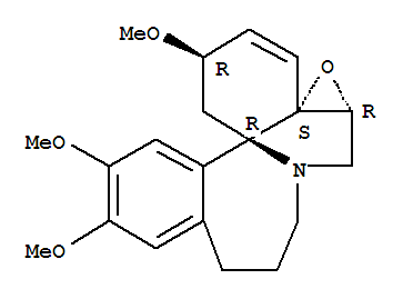 C-Homoerythrinan, 1,2-didehydro-6,7-epoxy-3,15,16-trimethoxy-, (3beta, 6xi)-