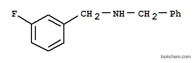 Molecular Structure of 436086-79-2 (BENZYL-(3-FLUORO-BENZYL)-AMINE)