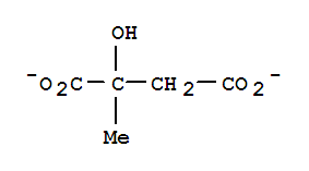 Butanedioic acid,2-hydroxy-2-methyl-, ion(2-)