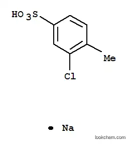 Benzenesulfonic acid,3-chloro-4-methyl-, sodium salt (1:1)