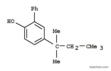 Molecular Structure of 52938-74-6 (5-(2,4,4-trimethylpentan-2-yl)biphenyl-2-ol)