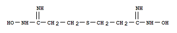 Propanimidamide,3,3'-thiobis[N-hydroxy-