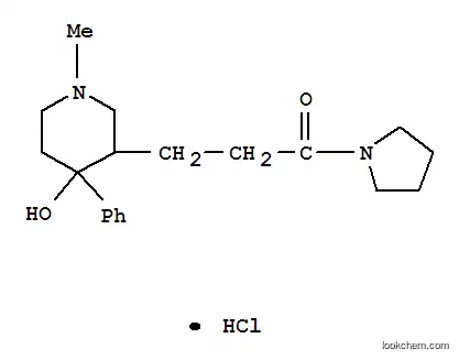 3-(4-hydroxy-1-methyl-4-phenylpiperidin-3-yl)-1-(pyrrolidin-1-yl)propan-1-one
