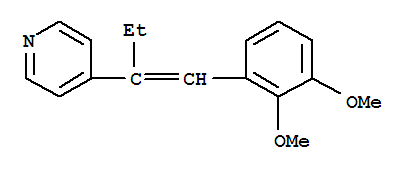 Pyridine,4-[1-[(2,3-dimethoxyphenyl)methylene]propyl]- cas  5444-85-9