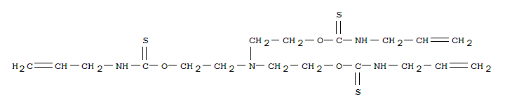 Carbamothioic acid,2-propenyl-, O,O',O''-(nitrilotri-2,1-ethanediyl) ester (9CI)