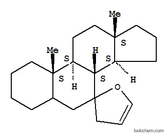 Molecular Structure of 55256-43-4 (Spiro[androstane-7,2'(3'H)-furan](9CI))