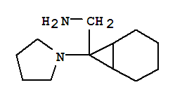Bicyclo[4.1.0]heptane-7-methanamine,7-(1-pyrrolidinyl)-