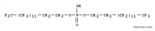 Molecular Structure of 57677-99-3 (bis(3,3,4,4,5,5,6,6,7,7,8,8,9,9,10,10,11,11,12,12,13,13,14,14,14-pentacosafluorotetradecyl) hydrogen phosphate)
