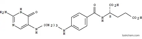 Molecular Structure of 5786-81-2 (N-[4-({3-[(2-amino-6-oxo-1,6-dihydropyrimidin-5-yl)amino]propyl}amino)benzoyl]glutamic acid)