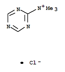 1,3,5-Triazin-2-aminium,N,N,N-trimethyl-, chloride (1:1) cas  57961-29-2
