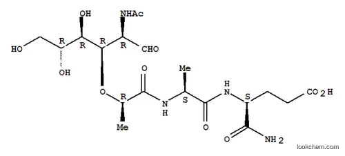 Molecular Structure of 59331-38-3 (AC-MURAMYL-ALA-GLU-NH2)