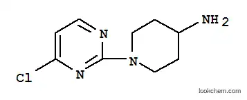 Molecular Structure of 596818-00-7 (1-(4-Chloro-pyrimidin-2-yl)-4-piperidinamine)