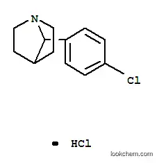 Molecular Structure of 59777-05-8 (7-(4-chlorophenyl)-1-azabicyclo[2.2.1]heptane hydrochloride (1:1))