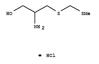 1-Propanol,2-amino-3-[[(methylthio)methyl]thio]-, hydrochloride (1:1) cas  61827-16-5
