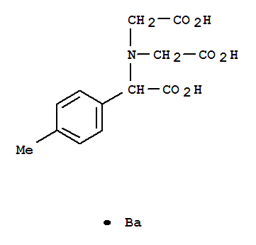 Benzeneacetic acid, a-[bis(carboxymethyl)amino]-4-methyl-,barium salt (1:1)