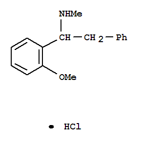 Benzeneethanamine, a-(2-methoxyphenyl)-N-methyl-,hydrochloride (1:1) cas  6278-25-7