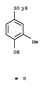 Benzenesulfonic acid,4-hydroxy-3-methyl-, potassium salt (1:1) cas  6291-03-8