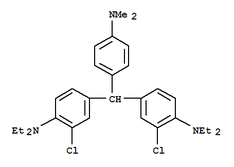 Benzenamine,4,4'-[[4-(dimethylamino)phenyl]methylene]bis[2-chloro-N,N-diethyl- cas  6310-61-8