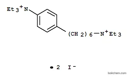 Molecular Structure of 63951-14-4 (N,N,N-triethyl-4-[6-(triethylammonio)hexyl]anilinium diiodide)