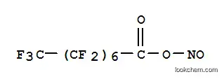 Molecular Structure of 647-36-9 (Octanoic acid,pentadecafluoro-, anhydride with nitrous acid (9CI))