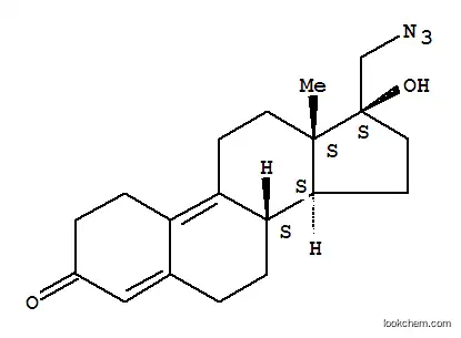 Molecular Structure of 65928-56-5 (Estra-4,9-dien-3-one,17-(azidomethyl)-17-hydroxy-, (17b)- (9CI))