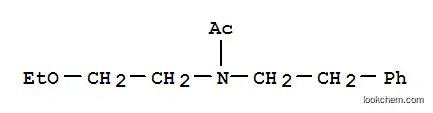 Molecular Structure of 66827-66-5 (N-(2-Ethoxyethyl)-N-phenethylacetamide)