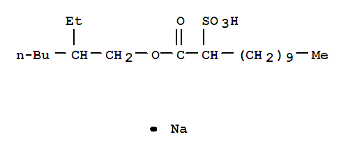 sodium 1-(2-ethylhexoxycarbonyl)undecane-1-sulfonate