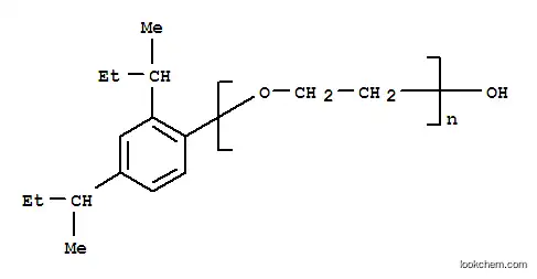 Molecular Structure of 67970-22-3 (Poly(oxy-1,2-ethanediyl),a-[2,4-bis(1-methylpropyl)phenyl]-w-hydroxy-)
