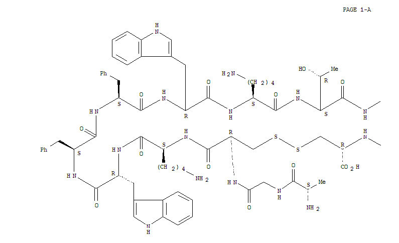 Somatostatin (sheep),5-D-tryptophan-8-D-tryptophan- (9CI)