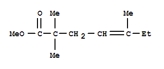 4-Heptenoic acid,2,2,5-trimethyl-, methyl ester