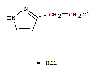 1H-Pyrazole,3-(2-chloroethyl)-, hydrochloride (1:1)