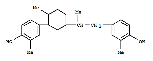 o-Cresol,4,4'-p-menth-2,9-ylenedi- (8CI) cas  6966-69-4