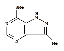 1H-Pyrazolo[4,3-d]pyrimidine,3-methyl-7-(methylthio)-
