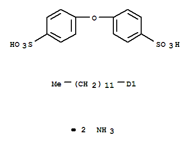 Benzenesulfonic acid,dodecyl-4-(4-sulfophenoxy)-, ammonium salt (1:2)