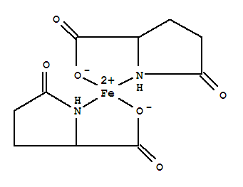 Iron,bis(5-oxo-L-prolinato-N1,O2)- (9CI)