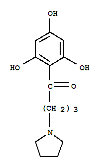 1-Butanone,4-(1-pyrrolidinyl)-1-(2,4,6-trihydroxyphenyl)-