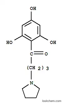 Molecular Structure of 70585-60-3 (2',4',6'-trihydroxy-4-(pyrrolidin-1-yl)butyrophenone)