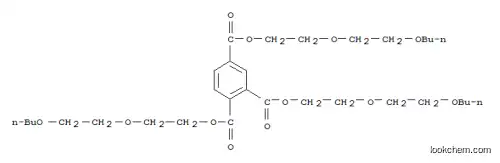Molecular Structure of 70900-48-0 (1,2,4-Benzenetricarboxylic acid tris[2-(2-butoxyethoxy)ethyl] ester)