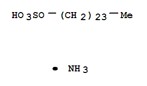 1-Tetracosanol,1-(hydrogen sulfate), ammonium salt (1:1)