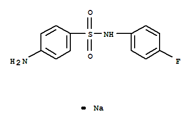 Benzenesulfonamide,4-amino-N-(4-fluorophenyl)-, sodium salt (1:1) cas  7150-07-4
