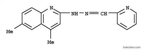 4,6-dimethyl-N-[(E)-pyridin-2-ylmethylideneamino]quinolin-2-amine
